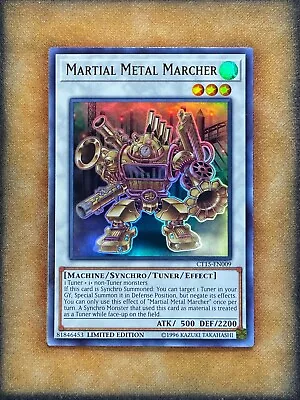 Yugioh Martial Metal Marcher CT15-EN009 Ultra Rare Limited Edition NM • $1.39