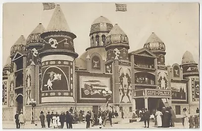 1915 Mitchell SD - REAL PHOTO Corn Palace - South Dakota Vintage Postcard • $12.99