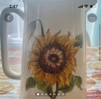 Maxcera Sunflower Pitcher • $30