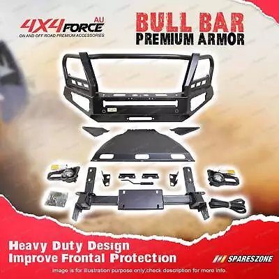 4X4FORCE Premium Armor Bull Bar 3 Loop Bumper For Nissan Navara NP300 2021-On • $1139.95