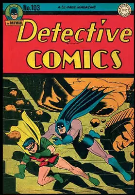 Detective Comics #103 Batman 9x12 FRAMED Art Print Vintage 1945 DC Comics • $29.95