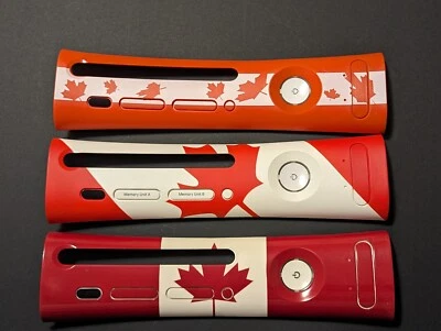 $100 • Buy Xbox 360 Faceplates - 3 Canada Plates RARE