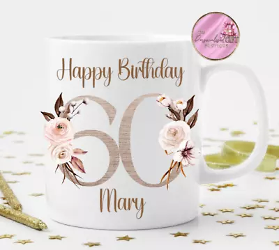 Personalised Birthday 18th 21st 40th 50th 60th 70th 80th Mug Cup Gift Present • £9.99