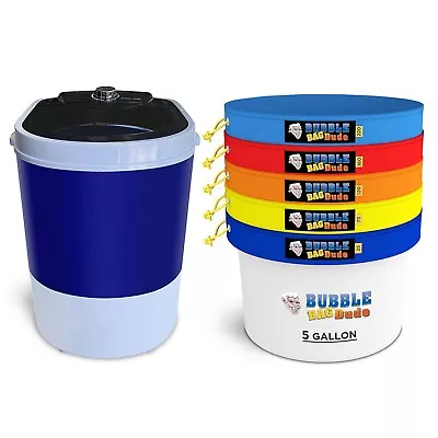 BUBBLEBAGDUDE Bubble Machine 5 Gallon With 5 Bag Kit Bubble Hash Bags Extractor • $174.99