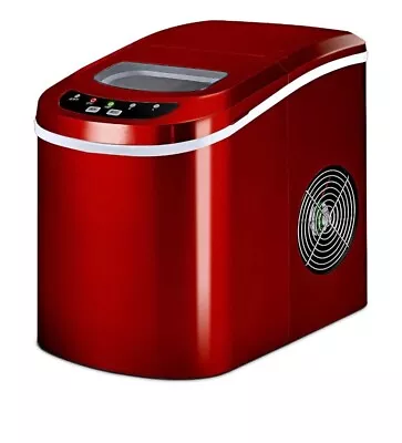 Goplus Red Portable Compact Electric Ice Maker Machine Mini Cube 26Lb/Day • $175