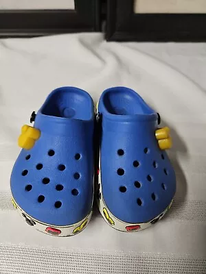 Toddler Mickey Mouse Crocs Size Toddler Size  8c9 Blue • $11.89