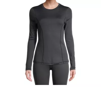 $11.69 • Buy Reebok Women's Base Layer Crew Size Small Gray Long Sleeve Stretch Soft New