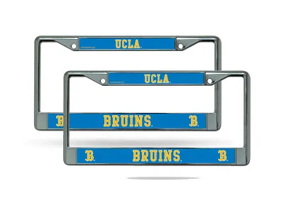 UCLA Bruins Chrome Metal License Plate Frame Set - Set Of 2 Frames • $34.99