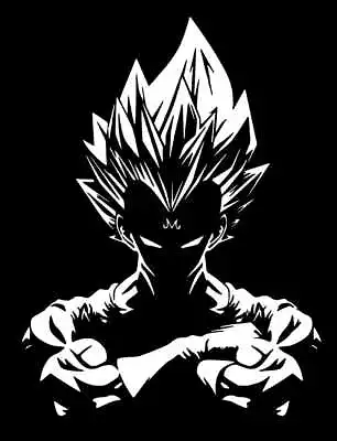 VEGETA/DRAGON BALL Z Decal/Vinyl Sticker For Car Wall FurnitureCup Laptop • $8.99