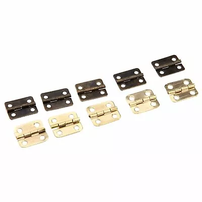 £2.99 • Buy Small Metal Hinges Jewellery Box Dolls House Decorative Mini Hinges With Screws