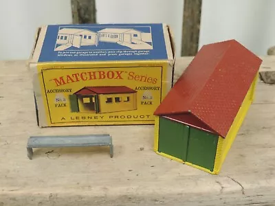 Vintage Matchbox Series/Lesney #A3 Metal Lock-Up Garage • $22.73