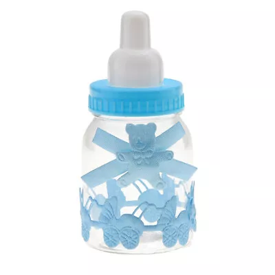 UK 24 Pcs Fillable Bottles Sweet Candy Box Baby Shower Baptism Party Table Decor • £1.95