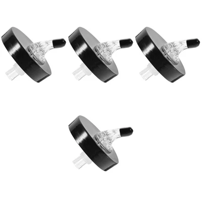 £13.80 • Buy 4x Jar Wide Mouth Mason Oil Bottle Nozzles Jar Lid Dispenser For Home Hotel