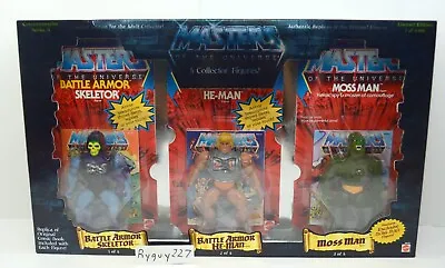 MOTU Commemorative Edition He-Man Figures 5 Pack Sealed Box MISB Moss Man • $350