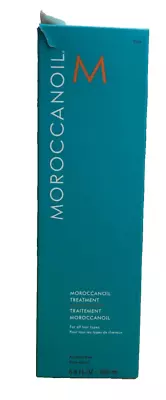 Moroccanoil Original Treatment Oil With Pump | 200 Ml / 6.8 Oz | **DAMAGED BOX** • $54.94