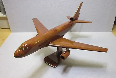 * New Old Stock Hand Made Vietnamese Mahogany Wood Desktop Kc-10 Airplane • $20