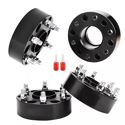 $99.99 • Buy (4) 2  Hubcentric Wheel Spacers 6x5.5 Fits Chevy Silverado Tahoe GMC Sierra 1500