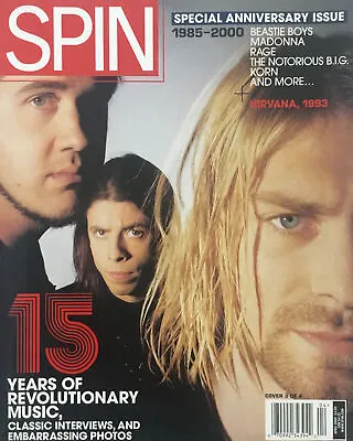 $22.49 • Buy Spin Magazine April 2000 Kurt Cobain Nirvana, ￼Madonna, Tupac, Notorious B.I.G.