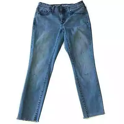 Mossimo Womens Jegging Jeans Size 4/27 Factory Paint Splatter Design Jeggings • $10