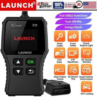 Automotive OBD Code Reader OBD2 Scanner Car Check Engine Fault Diagnostic Tool • $19.99