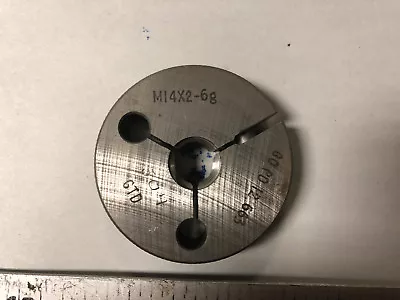 MACHINIST DrP TOOLS LATHE MILL D Machinist  NoGo Thread Gage M14 X 2 - 6G • $61.59