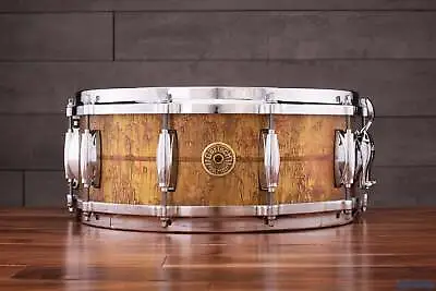 Gretsch 14 X 5.5 Keith Carlock Signature Vintage Patina Brass Snare Drum • $1366.44