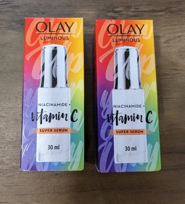 $70 • Buy Olay Luminous Niacinamide Super Serum - 30ml X2