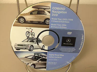 2005 Mercedes Comand Navigation DVD 05-06 C&CLK Class 06 M&R Class Ver. 2005.1 • $55