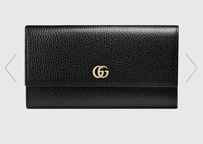 $800 • Buy Gucci GG Marmont Leather Continental Wallet **BRAND NEW**