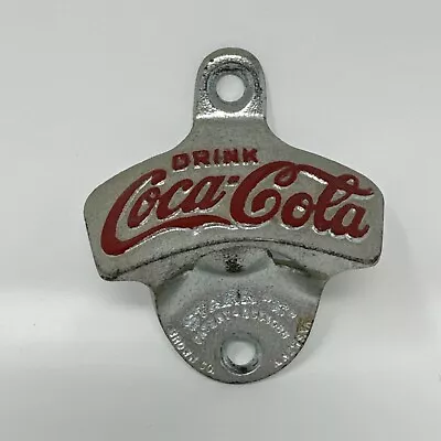 *VINTAGE*   Drink Coca-Cola  Wall Mount Bottle Opener STARR (W. Germany Made) • $14.99