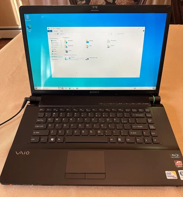 $125 • Buy 16.4  Sony VAIO PCG-3H1L Laptop - 2.0GHz 6GB 256GB SSD WIN 10 RADEON HD4650
