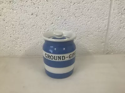 T G Green Cornishware  “Ground Ginger  Spice Jar • £40