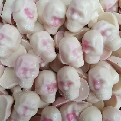 Chocolate Skull Crushers - White Choc Can * Halloween * Pick & Mix * Retro Sweet • £3.23