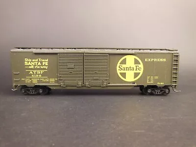 Ho Scale Santa Fe Atsf 4196 Double Door 50' Box Car • $26.99