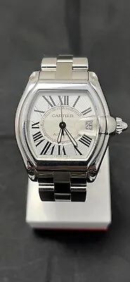 $3950 • Buy Cartier Roadster Silver Men's Watch - 2510
