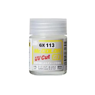 Mr Hobby Mr Clear Color GX Paints And GX100/GX112/GX113/GX114 Varnishes - 18ml • £3.70