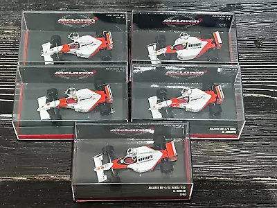 Minichamps 1/64 Mclaren  MP 4/8 Diecast Indy Cars LOT OF 5 • $87.47