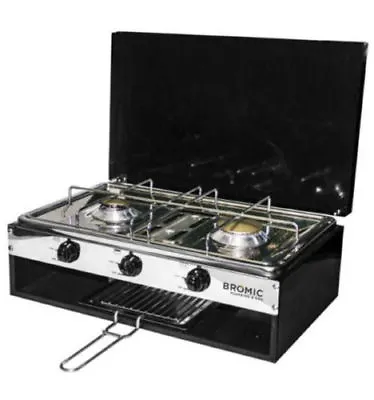 2 Burner Stove Cooktop For Caravan Motorhome RV - AGA Approved LPG Gas  • $440