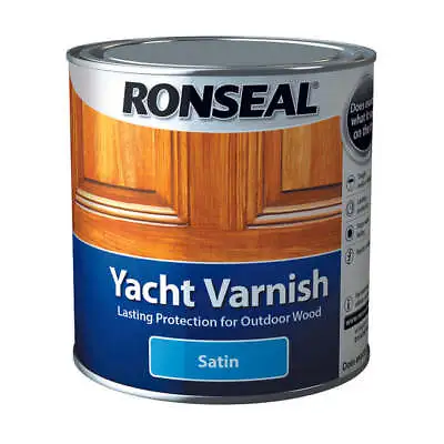 £70.44 • Buy Ronseal Yacht Varnish 1L Satin