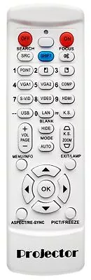 Replacement Remote For Epson Home Cinema 5030UB Home Cinema 5030UBE • $16