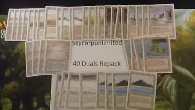 MTG Revised Dual Lands Repack (Read Description). Now Including Foils (2023) • $3.49