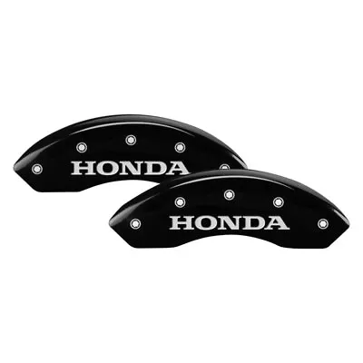 For Honda Civic 97-00 MGP Gloss Black Front Caliper Covers W Engraving • $185