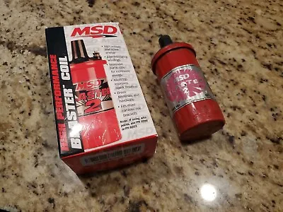 MSD Red 0.7 Ohm Blaster 2 Ignition Coil - 8202 • $25