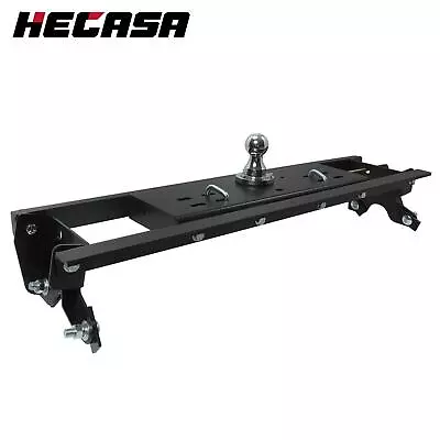 For Ford F150 2015-2020 30000 Lbs Double Lock Gooseneck Trailer Hitch Kit Black • $250