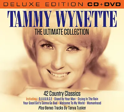 Tammy Wynette The Ultimate Collection CD/DVD Deluxe Edition CD With Bonus DVD • £13.99