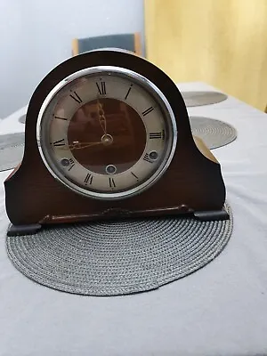 £20 • Buy Vintage Bentima Perivale Movement Art Deco  Westminster Chime Mantle Clock 