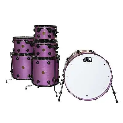 Drum Workshop Collectors Jazz Series Shell Kit - Ultraviolet Purple Lacquer • $5199.48