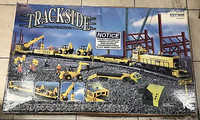 K-Line Super Snap Track TRACKSIDE CONSTRUCTION Set W/O Horn Whistle Transformer • $349.99