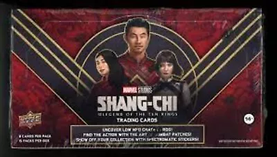 2022 Upper Deck Shang-Chi And The Legends Of The Ten Rings HOBBY BOX Sealed • $79.99