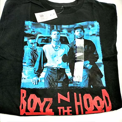 Boyz N The Hood Movie Theme Men's Graphic T-Shirt | Crew Neck Black Large • $8.49